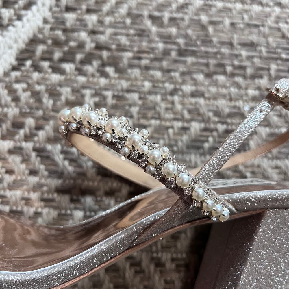 Badgley Mischka Natasha heel sz 8 - Picture 6 of 10